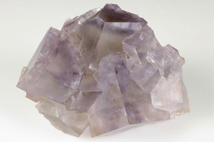 Purple Cubic Fluorite With Fluorescent Phantoms - Cave-In-Rock #191995